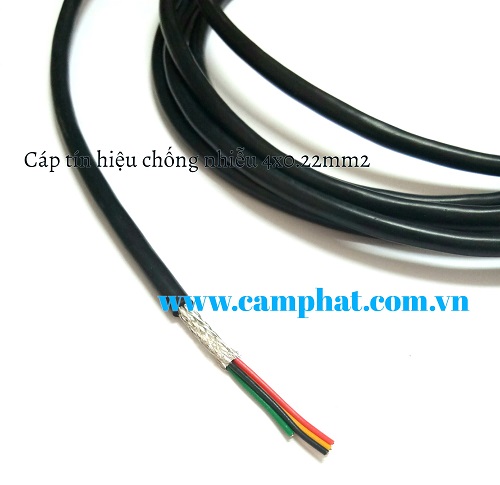 Cáp Tín Hiệu chống nhiễu 4Cx0.22mm2